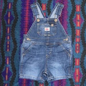 Levi denim overalls for 3-6 month old